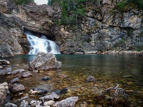 running eagle falls waterfalls creek